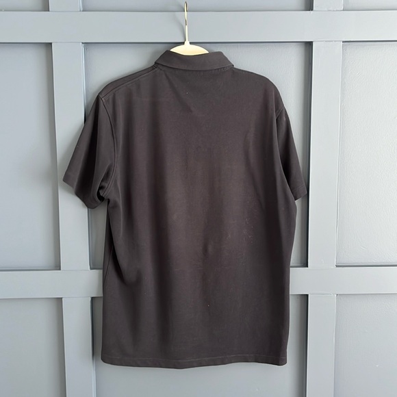 Men’s Uniqlo button down polo navy - Picture 2 of 3